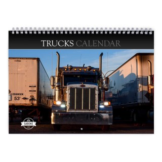 Trucks 2024 Wall Calendar