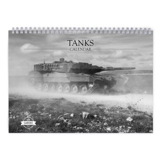 Tanks 2024 Wall Calendar
