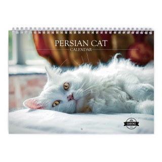 Persian Cat 2024 Wall Calendar