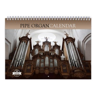 Pipe Organ 2024 Wall Calendar