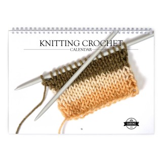 Knitting crochet 2024 Wall Calendar