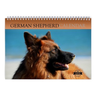 German Shepherd 2024 Wall Calendar