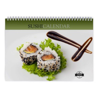 Sushi 2024 Wall Calendar