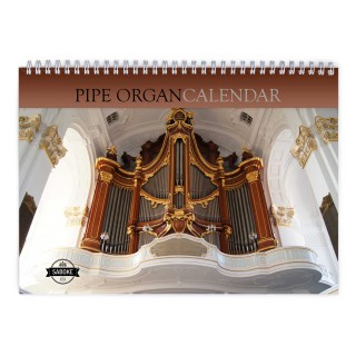 Pipe Organ 2024 Wall Calendar