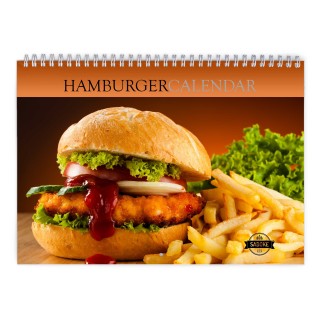 Hamburger 2024 Wall Calendar