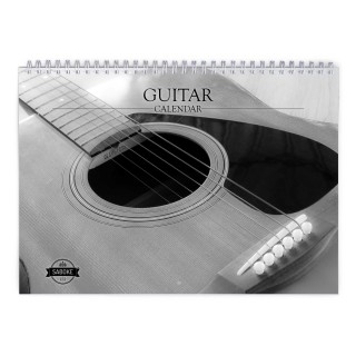 Guitar 2024 Wall Calendar