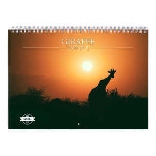 Giraffe 2024 Wall Calendar