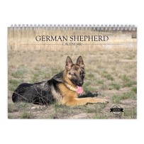 German Shepherd 2024 Wall Calendar