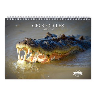 Crocodile 2024 Wall Calendar