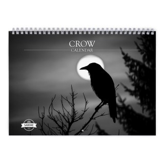 Crow 2024 Wall Calendar