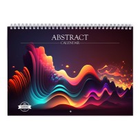 Abstract 2024 Wall Calendar