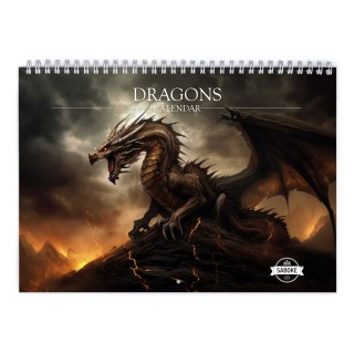 Dragons 2024 Wall Calendar