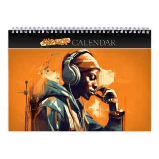 Hip Hop 2024 Wall Calendar