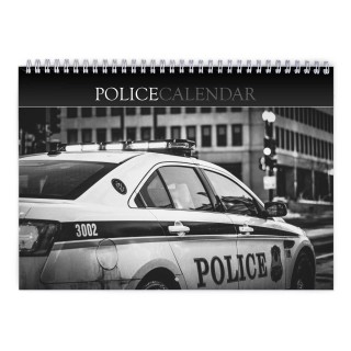 Police 2024 Wall Calendar