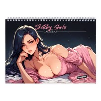 Sketchy Girls 2026 Wall Calendar
