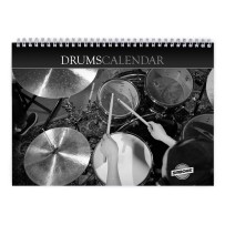 Drums 2026 Wall Calendar