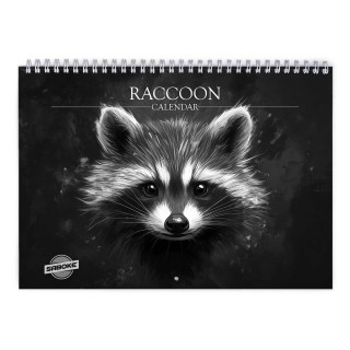 Raccoon 2026 Wall Calendar