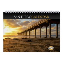 San Diego 2026 Wall Calendar