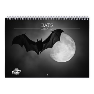 Bats 2026 Wall Calendar