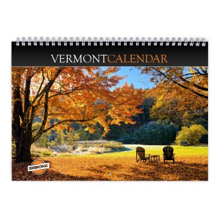 Vermont 2026 Wall Calendar