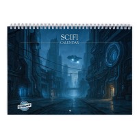 Sci Fi 2026 Wall Calendar