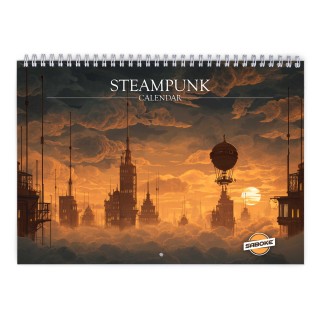 Steampunk 2026 Wall Calendar
