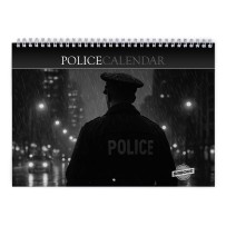 Police 2026 Wall Calendar
