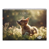 Corgi 2026 Wall Calendar