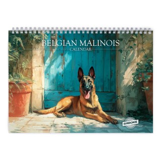 Belgian Malinois 2026 Wall Calendar