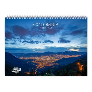 Colombia 2026 Wall Calendar