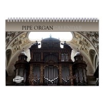 Pipe Organ 2026 Wall Calendar