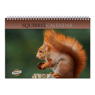 Squirrel 2026 Wall Calendar