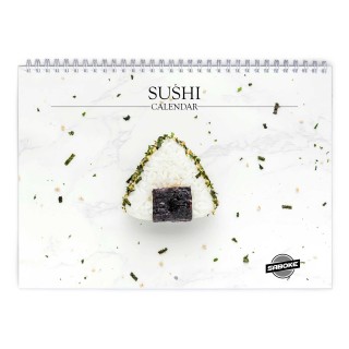 Sushi 2026 Wall Calendar