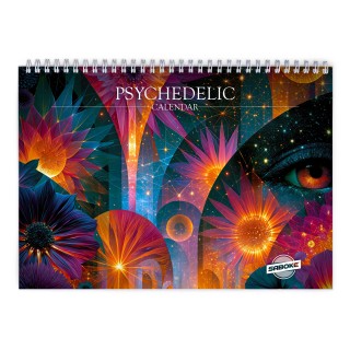 Psychedelic 2027 Wall Calendar