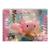 Axolotl 2027 Vægkalender