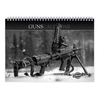 Guns 2027 Wall Calendar
