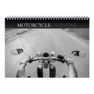 Motorcycle 2027 Wall Calendar