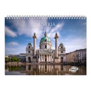 Austria 2027 Wall Calendar