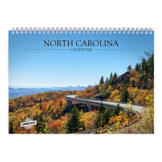 North Carolnia 2027 Wall Calendar