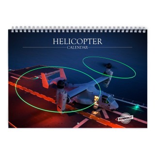 Helicopter 2027 Wall Calendar