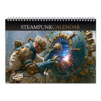 Steampunk 2027 Väggkalender
