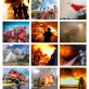 Firefighter 2025 Desk Calendar