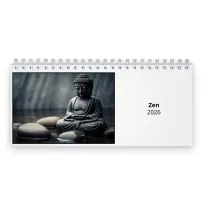 Zen 2026 Desk Calendar