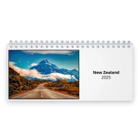New Zealand 2025 Desk Calendar