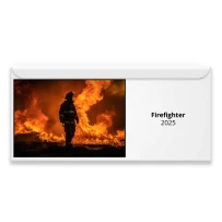 Firefighter 2025 Magnetic Calendar
