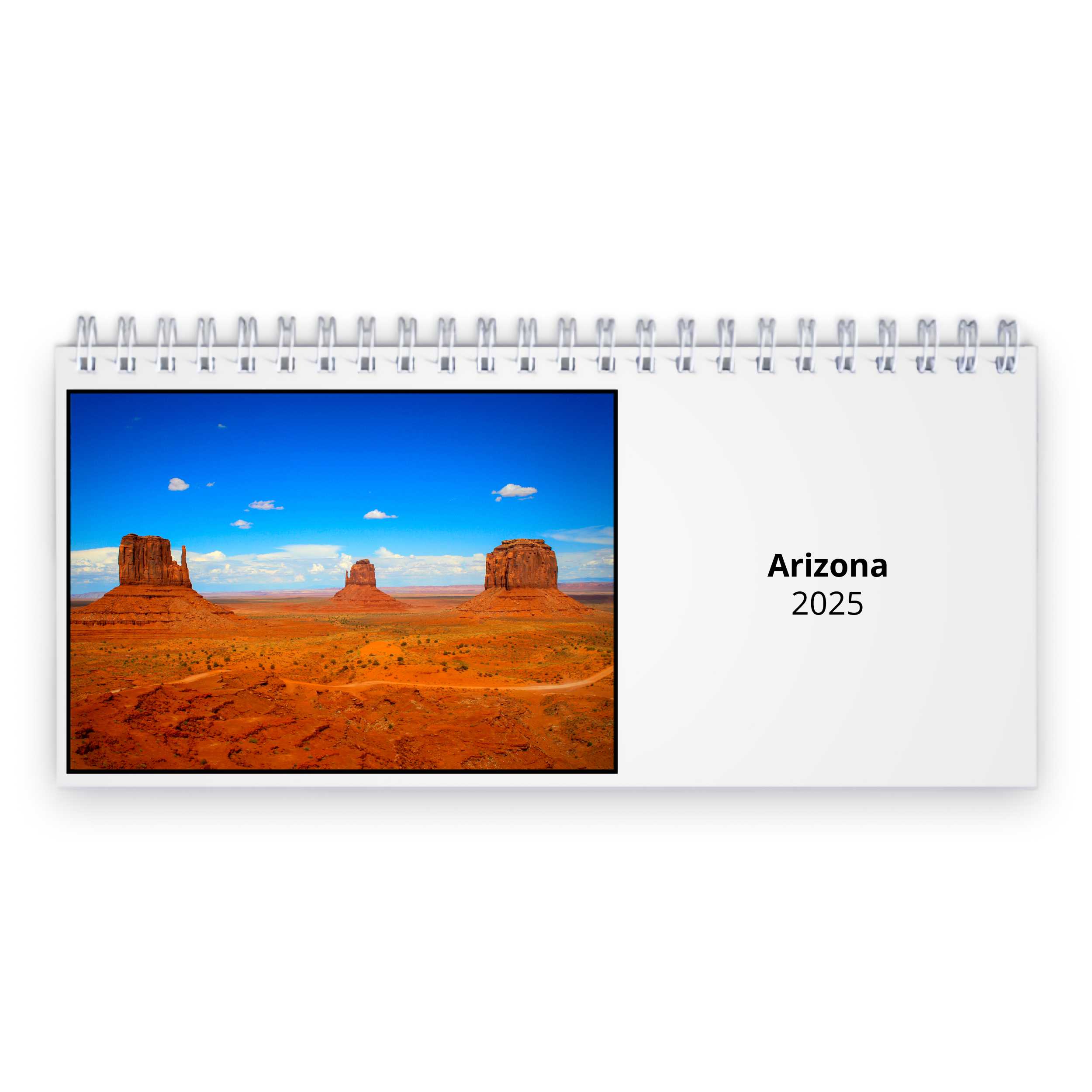 Arizona 2025 Desk Calendar