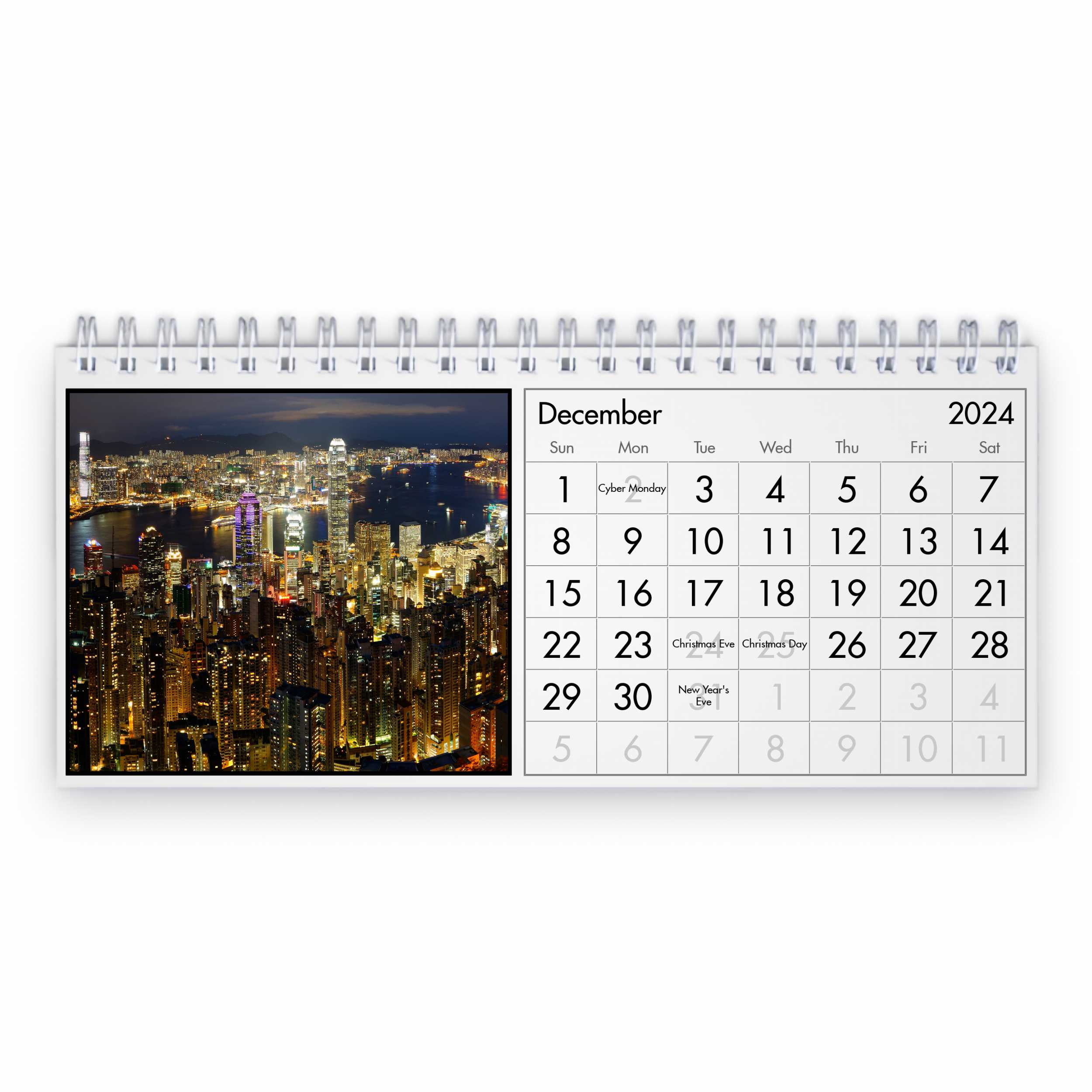 Hong Kong One Piece Mothn-to-view Table Planning 2023 Stand Calendar 7832