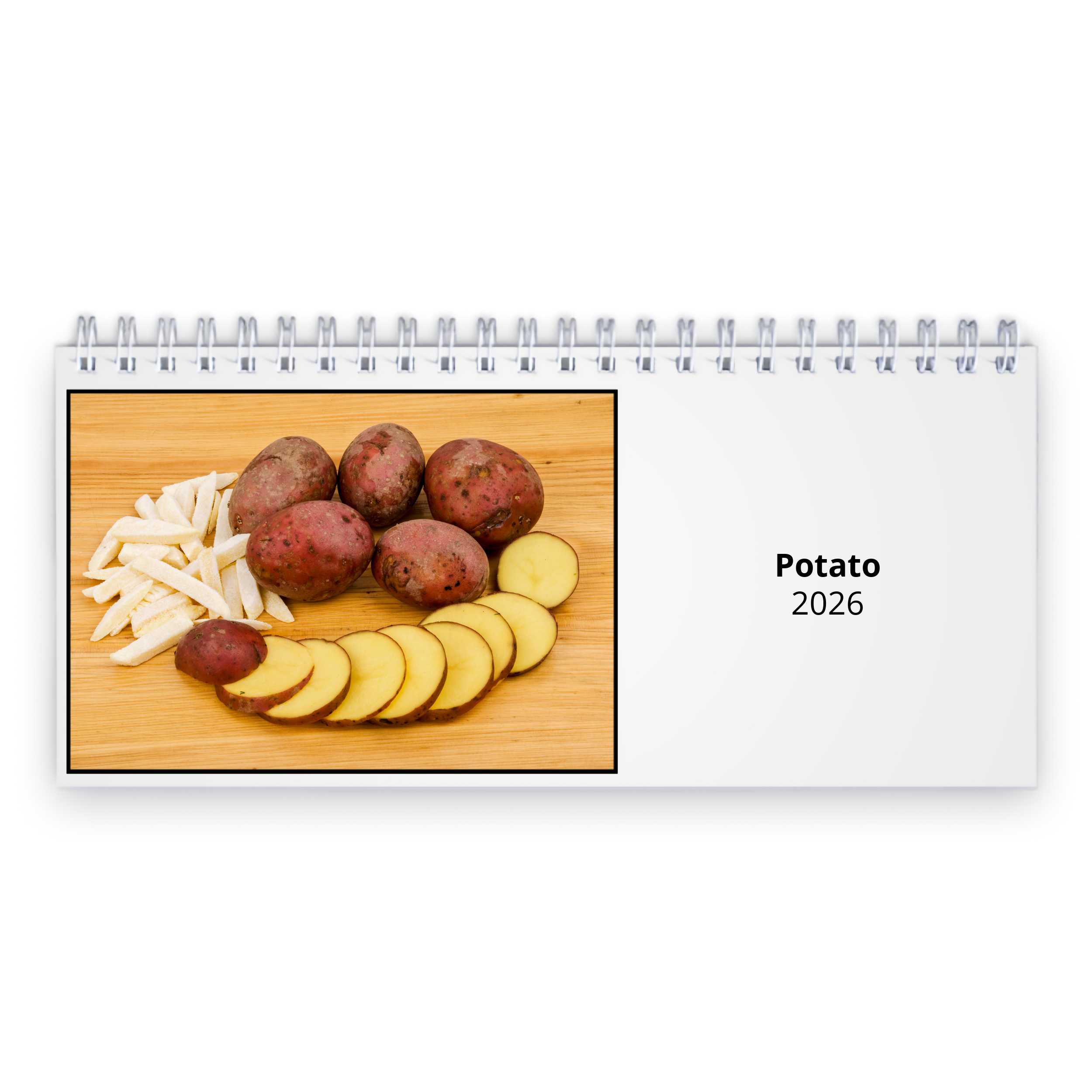 Potato 2026 Desk Calendar