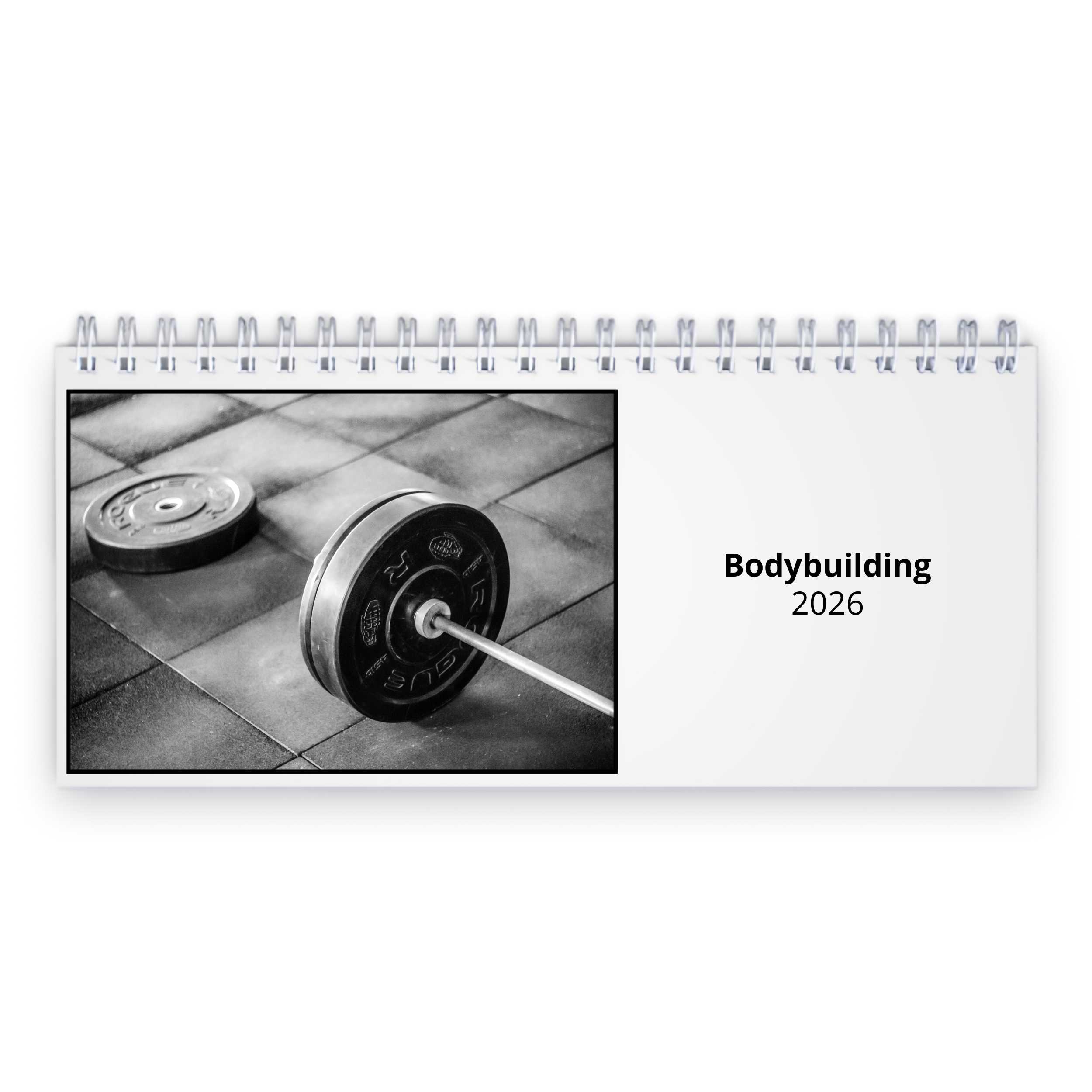 Bodybuilding 2026 Desk Calendar