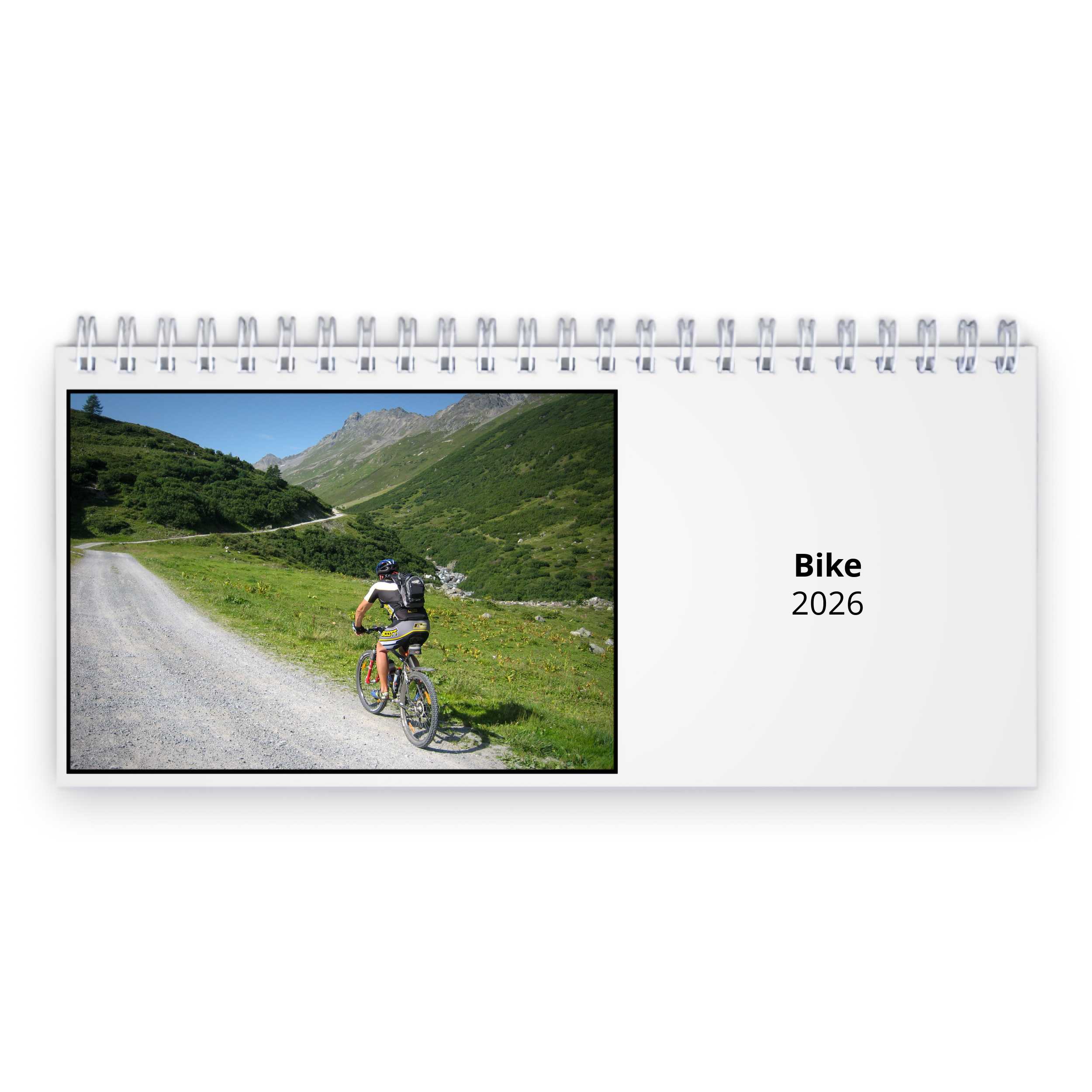 Bike 2026 Desk Calendar
